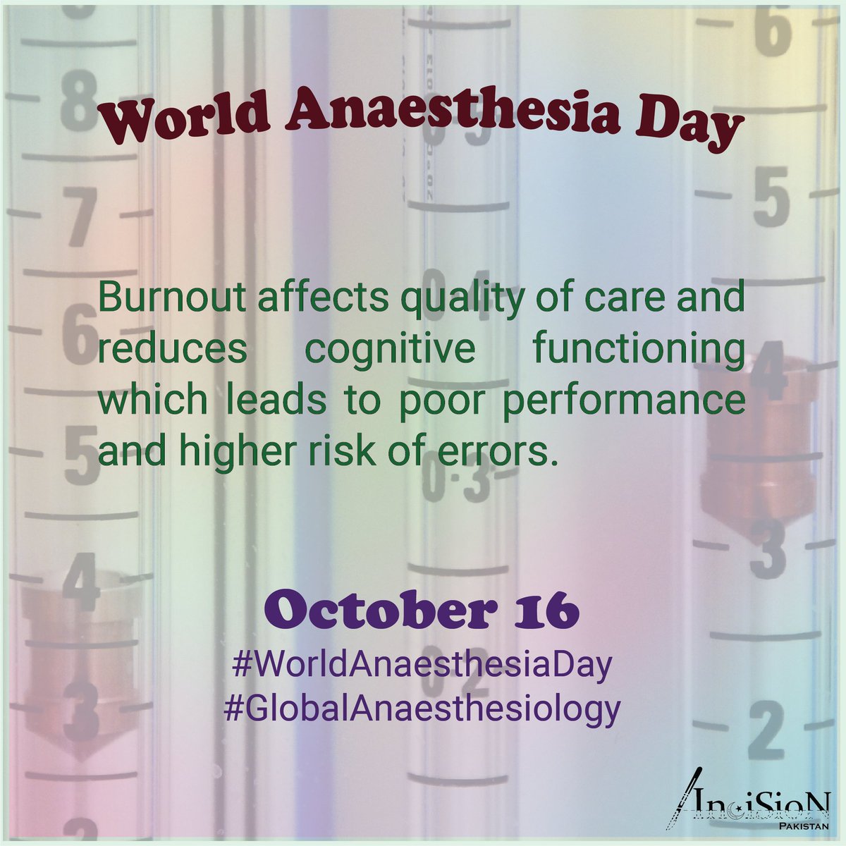 incisionpk's tweet photo. Burnout is dangerous!

#OurWellbeing #GlobalSurgery #WorldAnaesthesiaDay #WAD2020 #Wellbeing 

[Ref: https://t.co/yh0soJbITq
https://t.co/Qariy7cR40
https://t.co/wobRKxUJAK
https://t.co/pntZlrDUto] https://t.co/sahyT4A2Xg