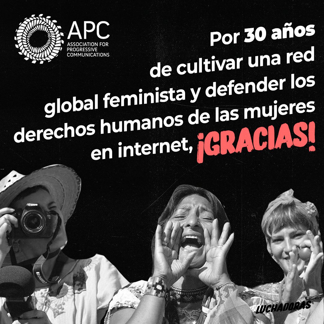 LuchadorasMX's tweet photo. ¡Felicidades @APC_News por estos #30años! 💻💜⚡️

💪Su trabajo y lucha ha sido fundamental

#APC30 💥 https://t.co/bWU9jH9uuO