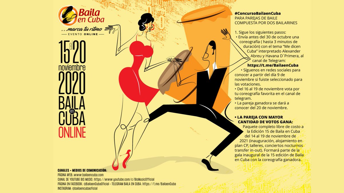 AgenciaParadiso's tweet photo. #ConcursoBaialenCuba no dejes de compartir tu video!!!!1 https://t.co/MEQsKjKOi8