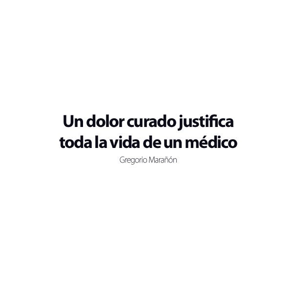 "Un dolor curado justifica toda la vida de un médico" 
Gregorio Marañón

#DiamundialContraeldolor 
#Diamundialdolor