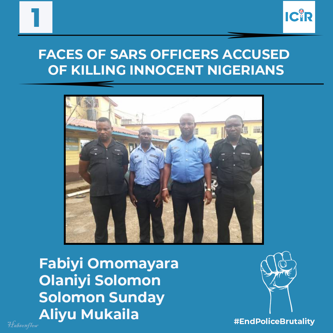  #Thread Faces of SARS officers accused of killing innocent Nigerians #EndSARS    | Rest In Peace |  #candlenight  #EndPoliceBrutality  #ENDBADGOVERNANCE