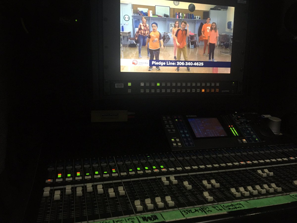 uwayestevan's tweet photo. Here’s how our Telethon looks from the @MyAccessCA Production Truck parked outside the Legion! Very cool! 🎥 😎 #TooManyButtons #UnitedWeStand https://t.co/fBgdbVvD08