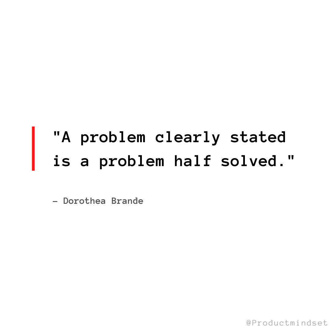 Product_mindset's tweet photo. a problem clearly defined is half solved

#ProductManagement #productdesign #prodmgmt #designthinking https://t.co/1tCTU3f61a