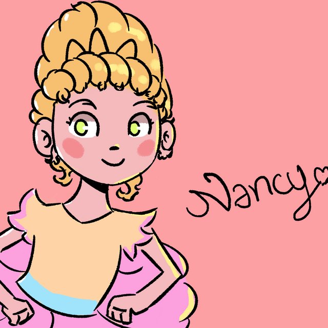 GMissSTF's tweet photo. Just trying out this style w/ Nancy!
#fancynancy #nancyclancy #fancynancyclancy #disney #disneyfanart #myart #fanart #fancynancyfanart #disneyfancynancy https://t.co/4fhw9RmiLr
