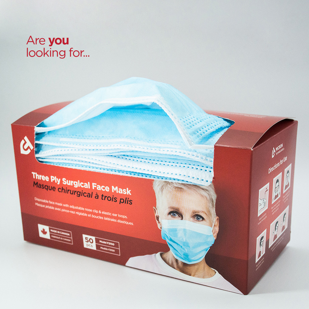 micronti's tweet image. We have 3-Ply Medical Masks!! 😷

Our medical masks meet ASTM F2100 Medical Grade Level 3 certification with three layers of protection.

Medical grade 3-ply Surgical Face Masks filter out &amp;gt; 95% of Bacteria. 👨‍⚕️👩‍⚕️

Made in Canada 🍁

Get them here,
micronti.com/products/medic…