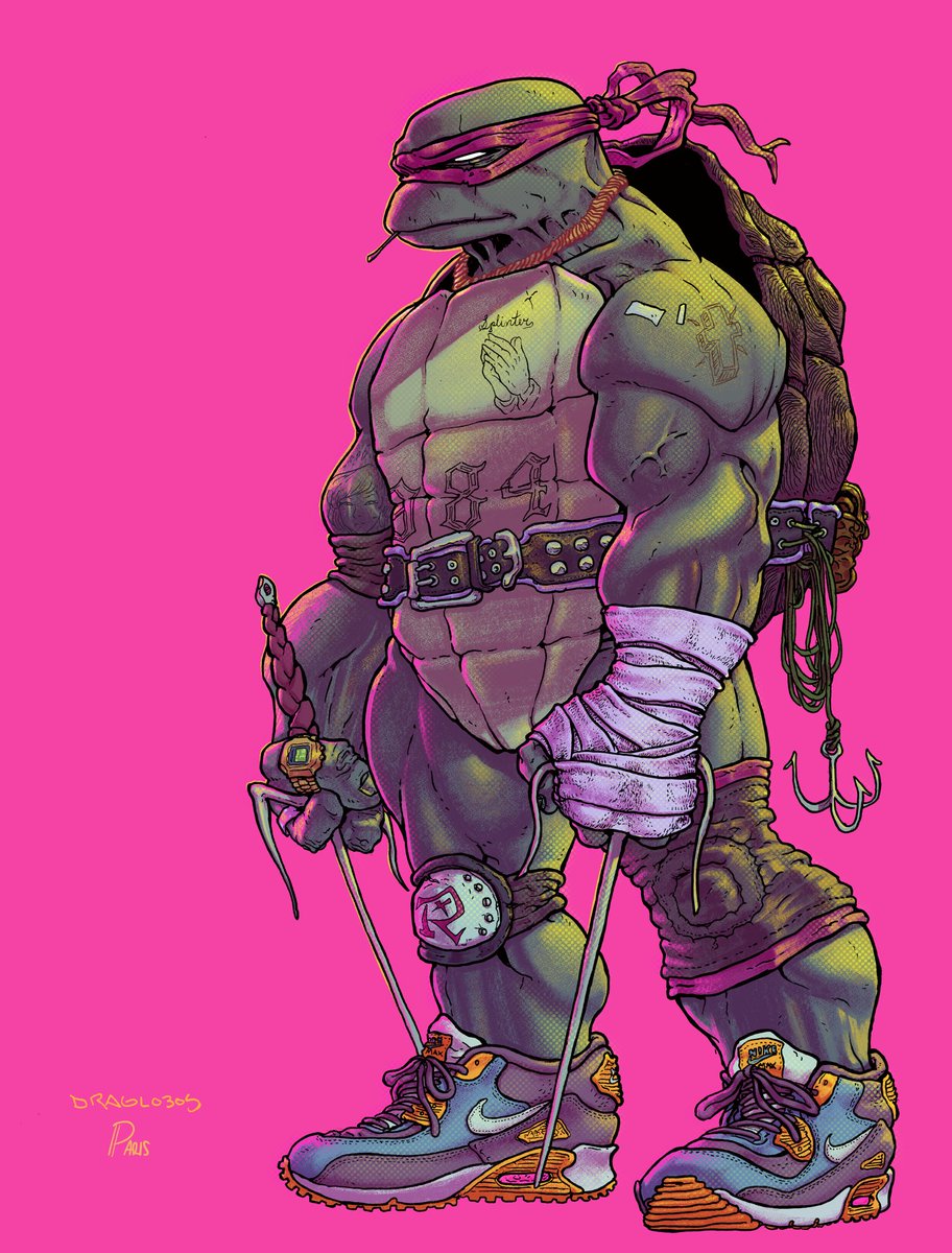 I always love seeing a new #coloristjam. I get to try out some new techniques. Raph by @RamonVillalobos and @NickDragotta.