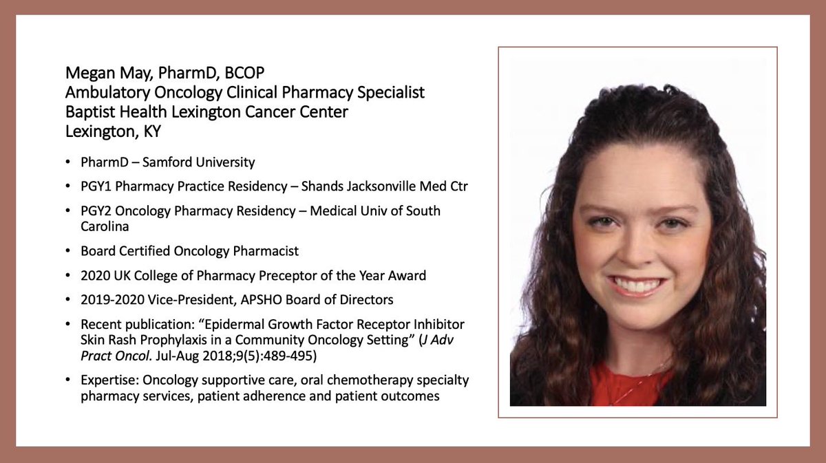 Celebrating Dr Megan May of  @BaptistHealth  #hematology  #oncology  #supponc  #research  #oncopharm  #pharmacy  #pharmacist  #TwitteRx  #WomenInPharmacy  #Leadership  #Mentorship