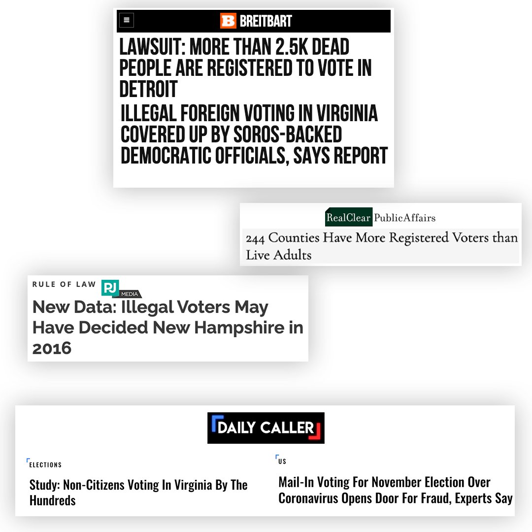 PILF has had success generating viral headlines sowing doubt about the integrity of mail-in balloting in the lead up to the 2020 general election. This is not the group’s first rodeo: In 2016, it pushed Trump-friendly claims of widespread noncitizen voting  https://www.snopes.com/news/2020/10/15/the-fog-of-war?utm_source=thread&utm_medium=social&utm_campaign=pilfthread