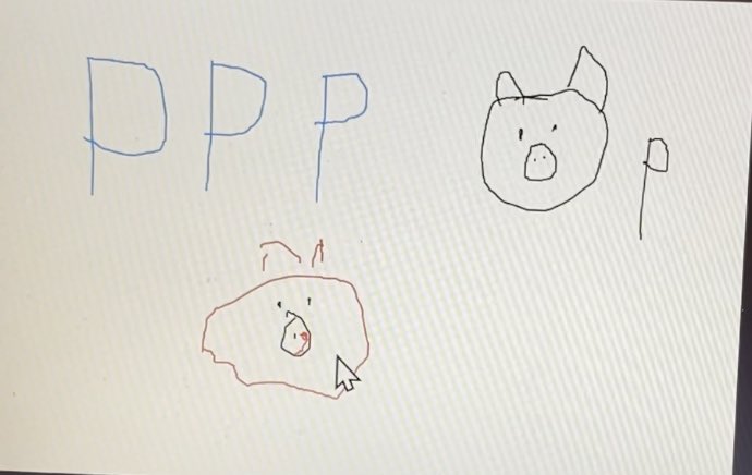 Sight words and beginning sound practice in K! ⁦<a href="/CrestwoodElem/">Crestwood Elementary School</a>⁩