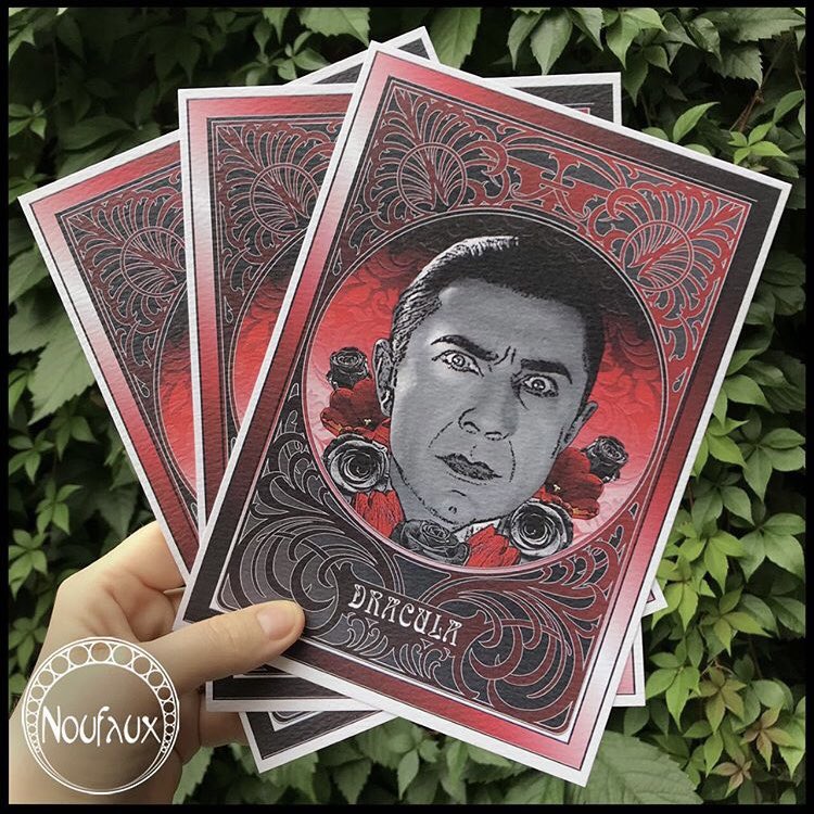 Art_Noufaux's tweet image. It’s FRIDAY!! Why not grab a print or two this weekend as you save on shipping when you buy two or more! Head over to Noufaux.com/shop I SHIP INTERNATIONALLY #Noufaux #Dracula #Prints #ShopSmall #Halloween ❤️🦇🖤