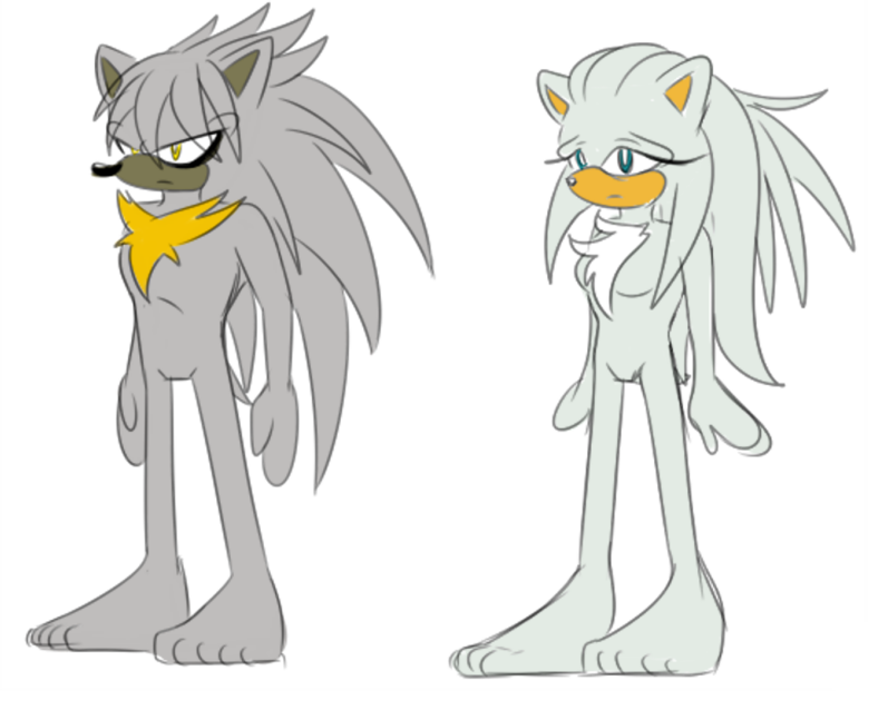 Not related to silver but here's a fusion of sonic tails and knuckles : r/silverthehedgehog