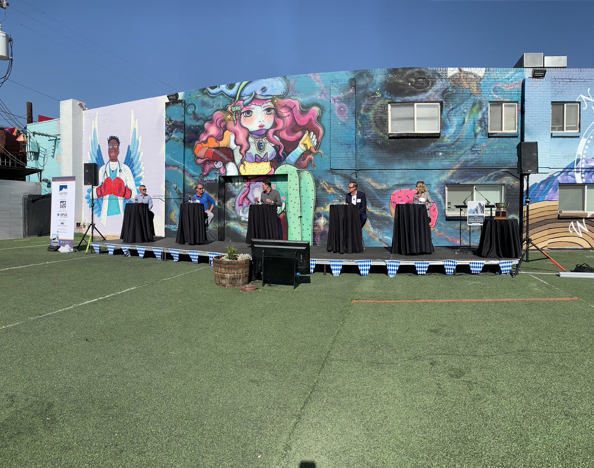 How biz is getting done panel: Ken Cope, <a href="/DENAirport/">Denver Int'l Airport</a>; Sam Bailey, <a href="/MetroDenverEDC/">Metro Denver EDC</a>; Chad Brue, Brue-Baukol Capital Partners; Luke Davidson, <a href="/LandTitle/">Land Title</a>;   <a href="/jessostermick/">jessica ostermick</a>, @CBREcolorado. Great update on how biz is adapting! <a href="/naiopcolorado/">NAIOP Colorado</a> #RMREC20