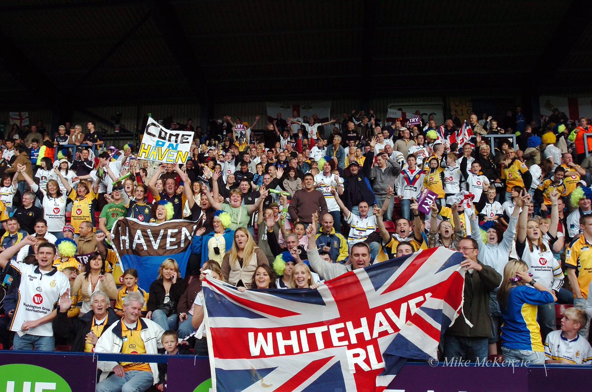 mikemckenzieis's tweet photo. #FlashbackFriday: Here's four of the Whitehaven RLFC fan pictures promised from last week.
It would be great to see this many fans cheering the boys on next season.
If you see anyone you know in any crowd picture tag them in. #tagfest https://t.co/ProTM7vnmN