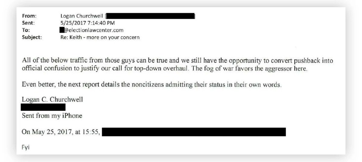 Internally, PILF acknowledged the possibility that its methods were flawed. But the group's communications director suggested errors could generate "official confusion" and allow the group to push its policies. "The fog of war favors the aggressor."  https://www.snopes.com/news/2020/10/15/the-fog-of-war?utm_source=thread&utm_medium=social&utm_campaign=pilfthread