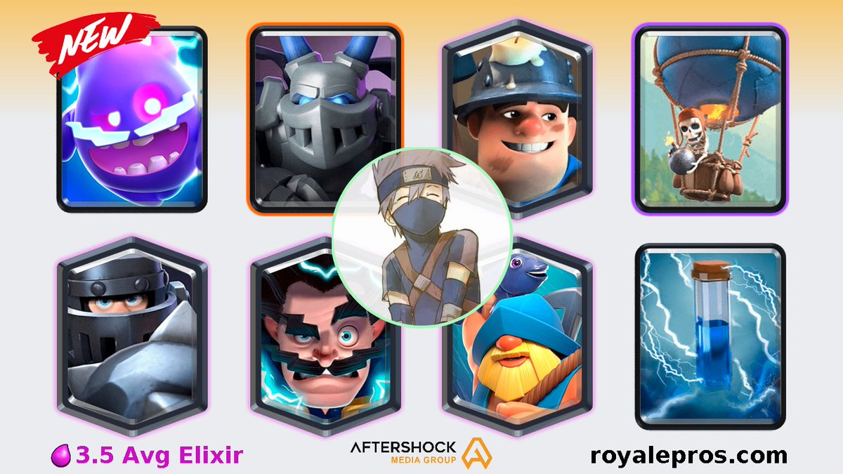 SirTagCR: 93% WIN RATE! BEST ELECTRO SPIRIT BALLOON DECK — Clash