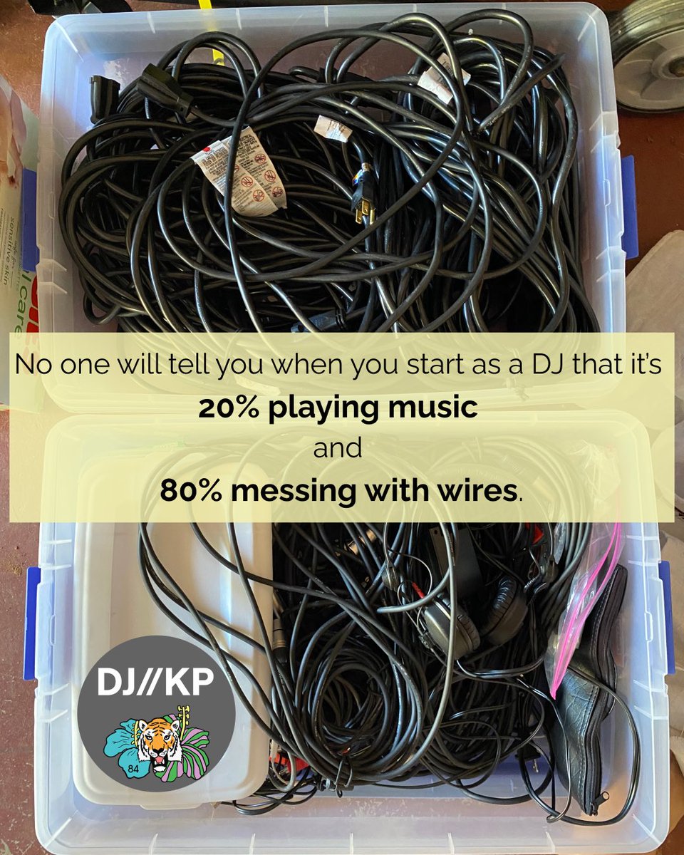 SayHeyKP's tweet image. #djproblems #weddingdj #djlife