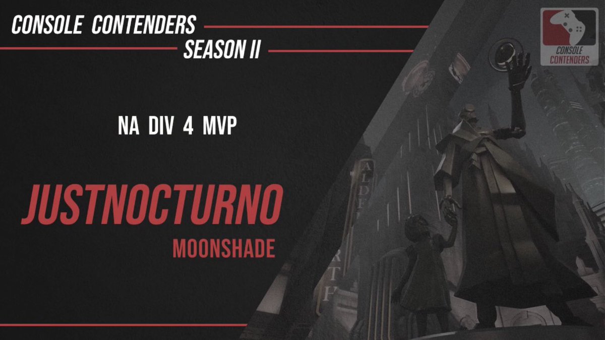 Moonshade_OW's tweet photo. I’d like to give a big congratulations to @JustNocturno on winning Season 2 Div 4 MVP!!! https://t.co/IOa3G436GY