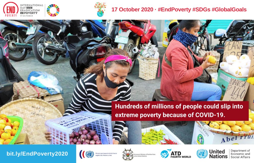 All human beings are born free and equal in dignity and rights. Retweet if you agree that poverty cannot strip us of our dignity✊
On #EndPoverty Day, raise your voice for social and environmental justice for all. Let’s make #EveryoneIncluded. https://t.co/l5bKJZh7CN