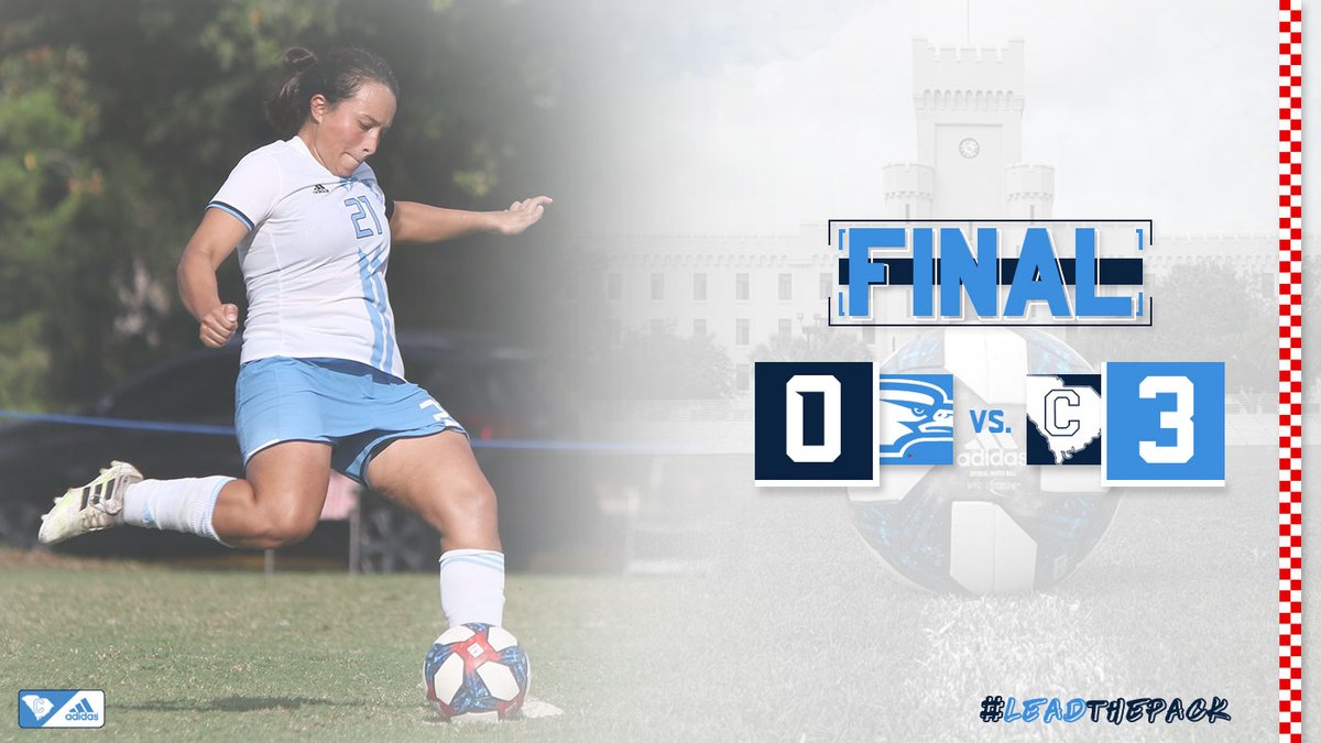 CitadelWSoccer's tweet photo. 'DOGS WIN!!!!

Bulldogs close out the fall season with an impressive 3-0 victory over Georgia Southern.

#LeadThePack https://t.co/2Ri9t69dTl