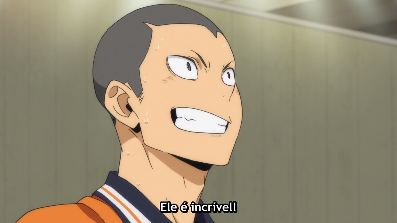 O Tanaka é Incrível!  HAIKYU!! TO THE TOP 