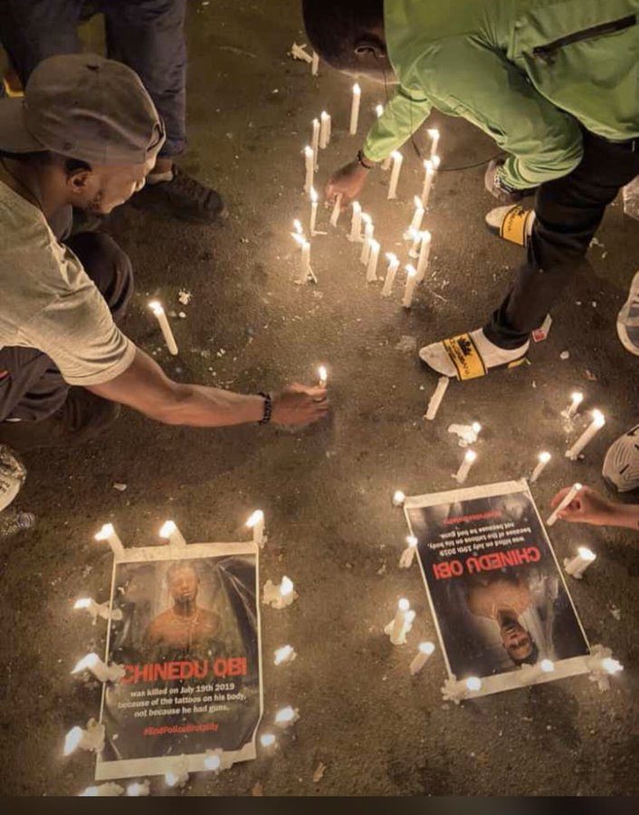 Ice_tweetz's tweet photo. To all our fallen HEROES. We say, rest in peace. #EndSARS
#candlenight

You will never be forgotten.
🕯🕯🕯🕯🕯🕯🕯🕯🕯 https://t.co/b52kwBhfJ4