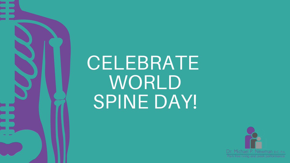 drmike9420's tweet photo. Exercise and good posture are easy to let slip in today’s desk-bound society. However, making them a priority in your daily life will pay off as you age, as they condition and alleviate pressure on your spine! 

#worldspineday #drmichaelnewman #spineanatomy https://t.co/oomJ9kG20l