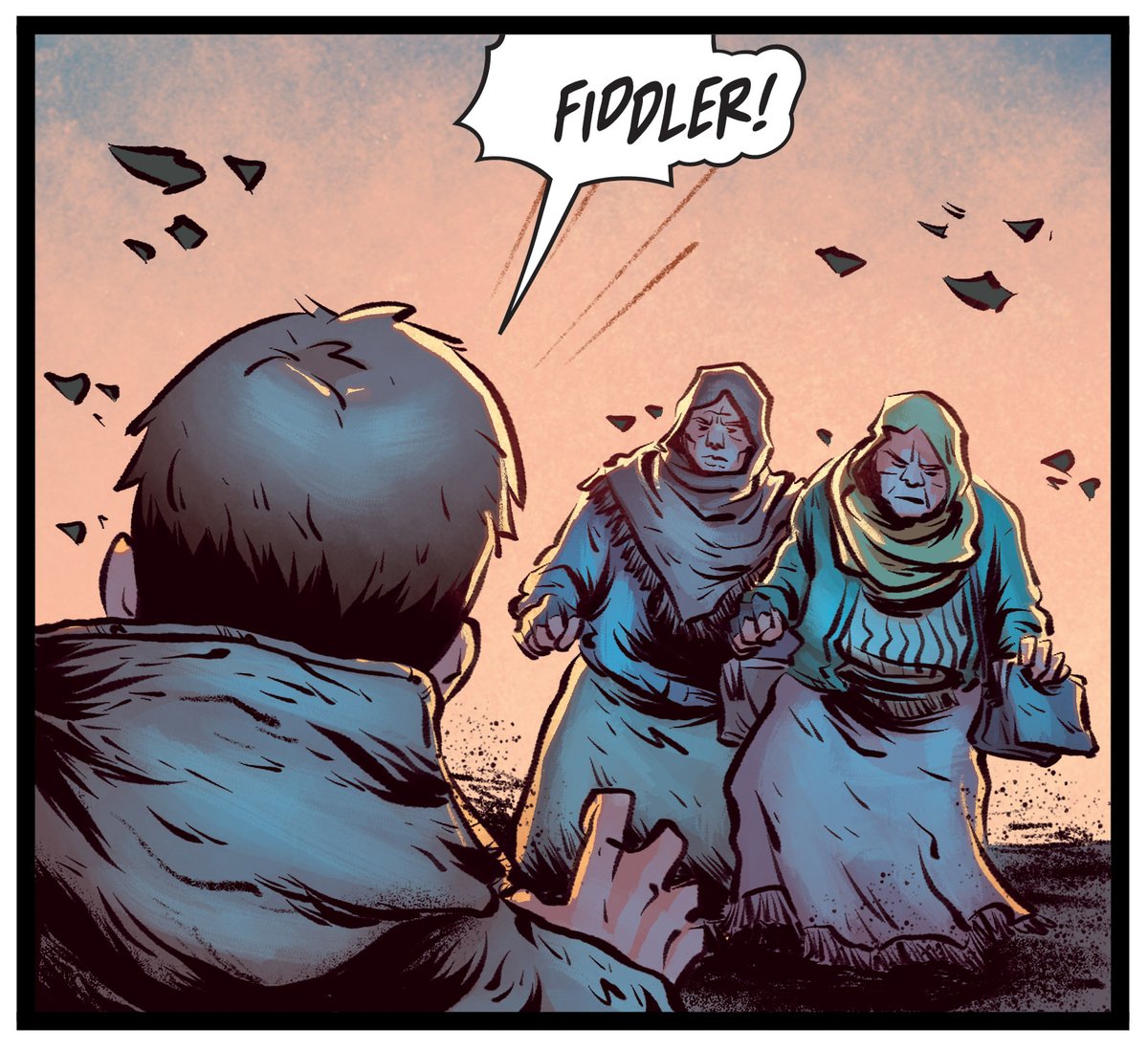 bely_edinorog's tweet image. More pannels from Border Post. Font @blambot Blambastic.

Story: Sergei Lukianenko
Script: Dmitry Eletsky 
Art: Abylai Kusainov
Color: Sergei Nazarov
Lettering: Bely Edinorog

#lettering #Lukianenko #borderpost #russiancomics