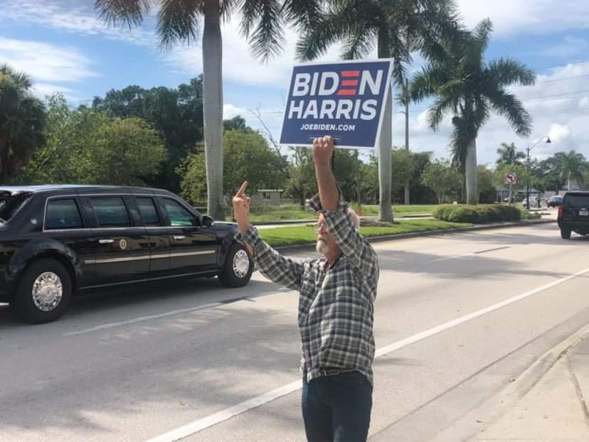 Also from Ocala, FL today. My new hero 💙💙💙