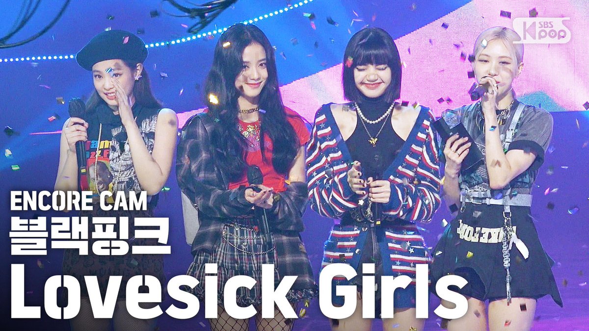 ROSÉ on Twitter "BLACKPINK 'LOVESICK GIRL' SBS Inkigayo 20201011