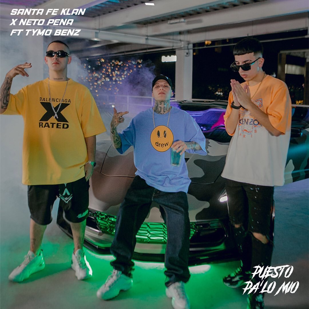 Ochentay7M's tweet photo. Bien puestos pa lo último de la #TrapHouseVol2 😈 "Puesto Pa’ Lo Mío" #NetoPeña x @SantaFeKlan1 x @Tymobenz out el 20 de Octubre 🚀 https://t.co/otlLn4iHHI