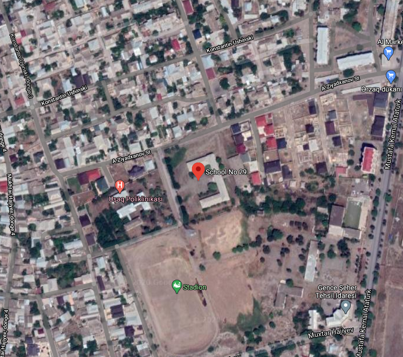 A local on live TV said the missile hit near the school No 29. Not precisely it, but the near it.