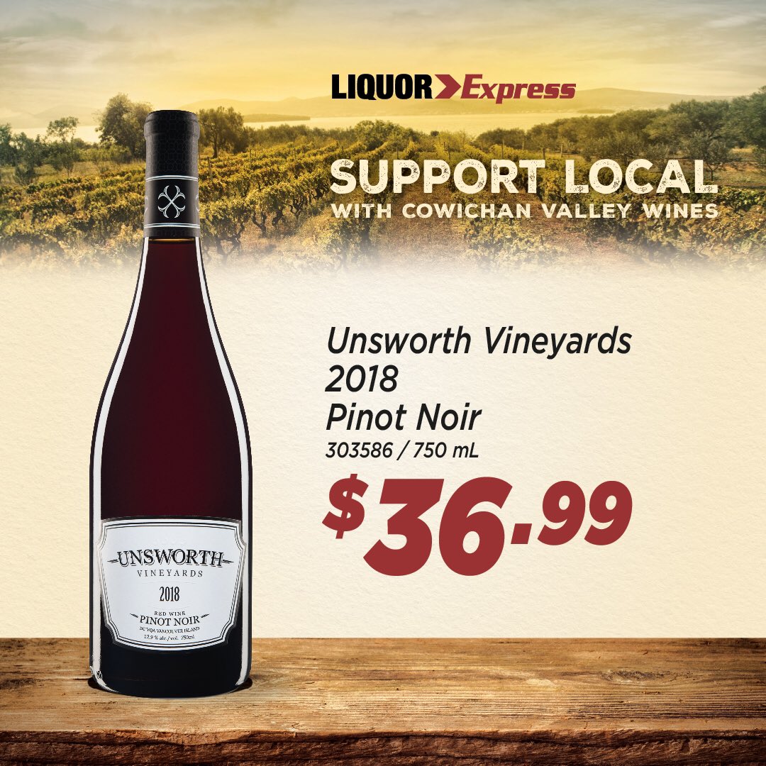 Being a proud, locally owned and operated company, we want to do our part to support and promote locally produced products. Check out these amazing wines and great prices at any of our 8 locations. 
#yyj #yyjdeals #yyjwine #yyjliquorstores #liquourexpressyyj #cowichanvalleywine