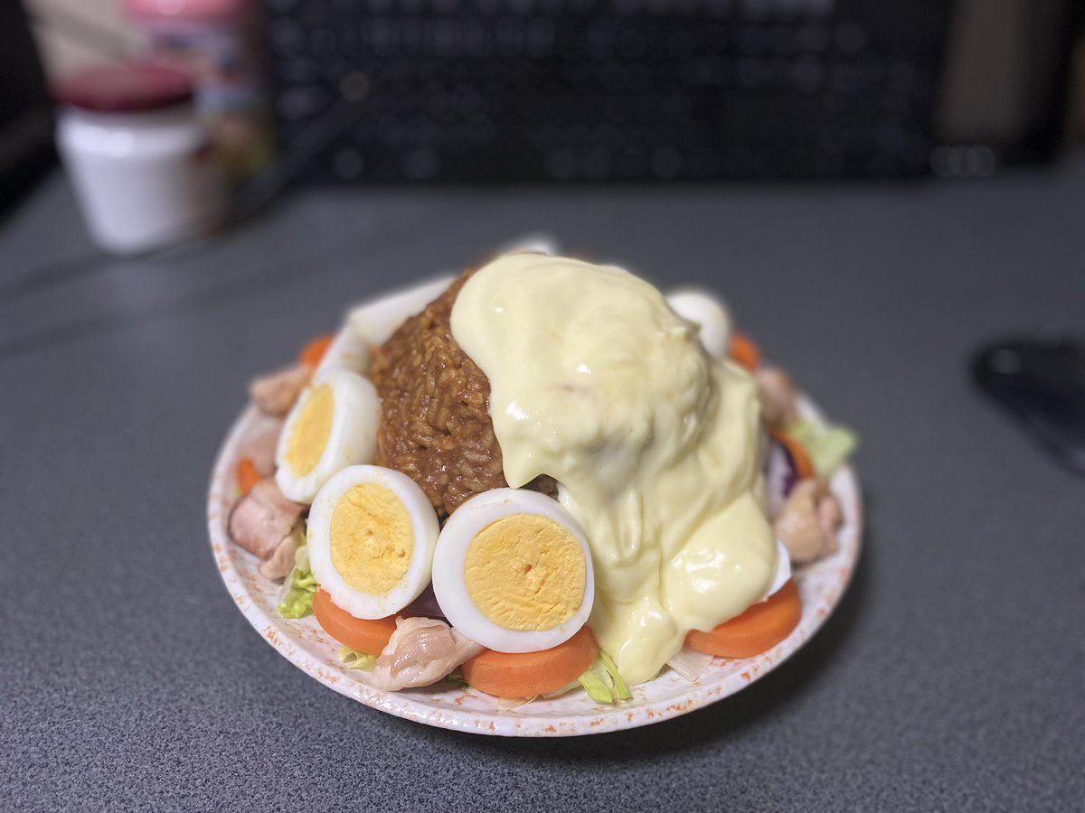 味変えカレーメシ