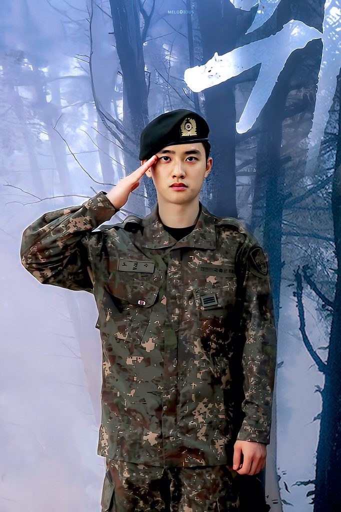 dandaniezz's tweet photo. Semangat 100days lagi kamu pulang wamil Do kyungsoo😊 #100DaysNotLongLeft https://t.co/lFAbXvrwcR