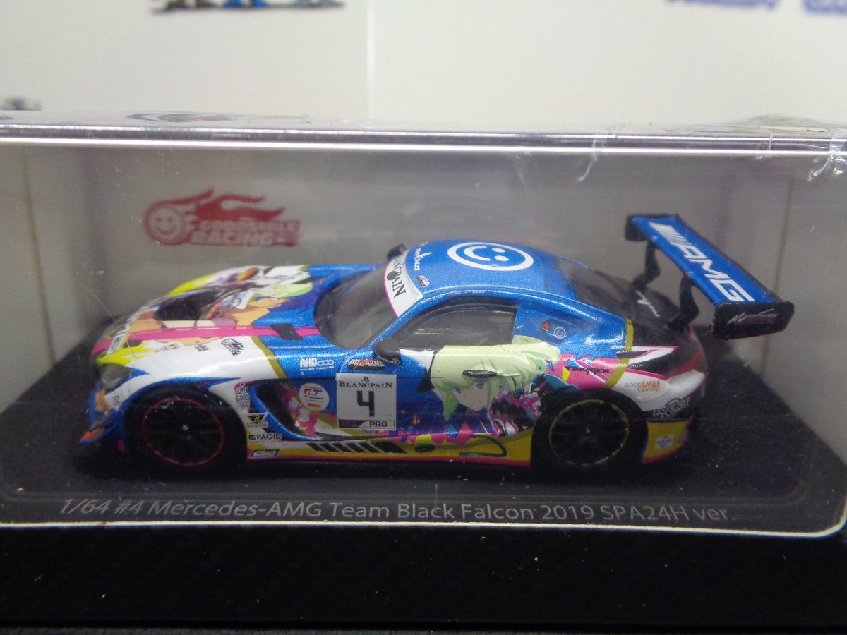 GSR 1/64 メルセデスベンツ AMG チーム ブラックファルコン 2019