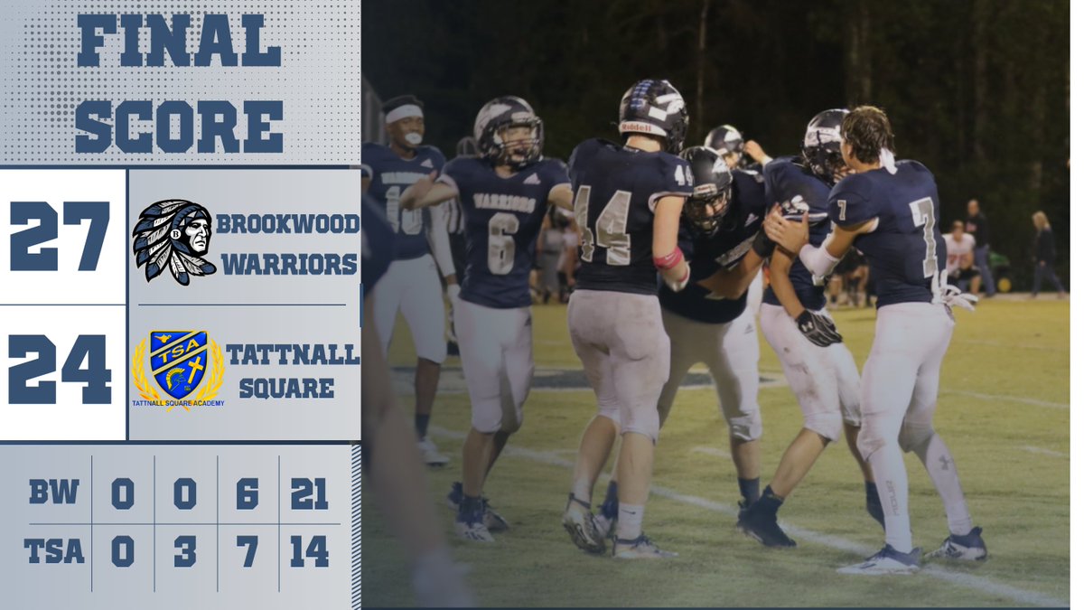 What a comeback!!! Warriors dominate the final few minutes to finish a wild one in Macon!

Final Score

Next Week: at Edmund Burke