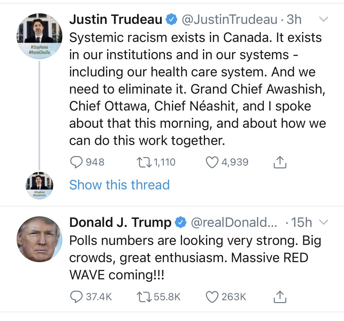 What we could have vs. what we do have. #VOTE
