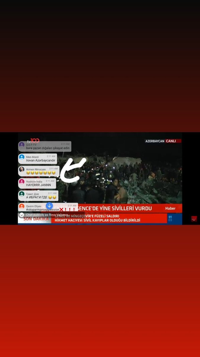 Bu qədər şərəfsiz və alcaq düşmənlə vuruşuruq!
İnsanın düşməni də gərək kişi ola!
#PrayForGanja 
<a href="/CNN/">CNN</a> 
#StopArmenianTerrorism 
#PrayForGanjaCity