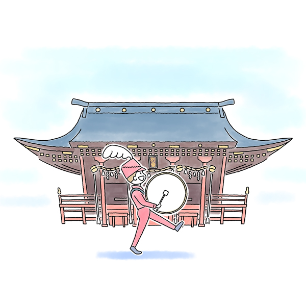 Lineスタンプできました渡辺 優 わたなべ まさる イラストレーター 宮城県塩竈市の 鹽竈神社 奥州 一之宮 別宮 拝殿 関係者の方など 不都合がある場合はお知らせください 塩竈 塩釜 Shiogama イラストレーター イラスト 神社 Music