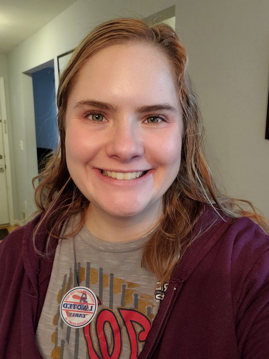 mrs_ewelch's tweet photo. Early voted today! Do your civic duty and go vote! https://t.co/dr9MV4QSIF