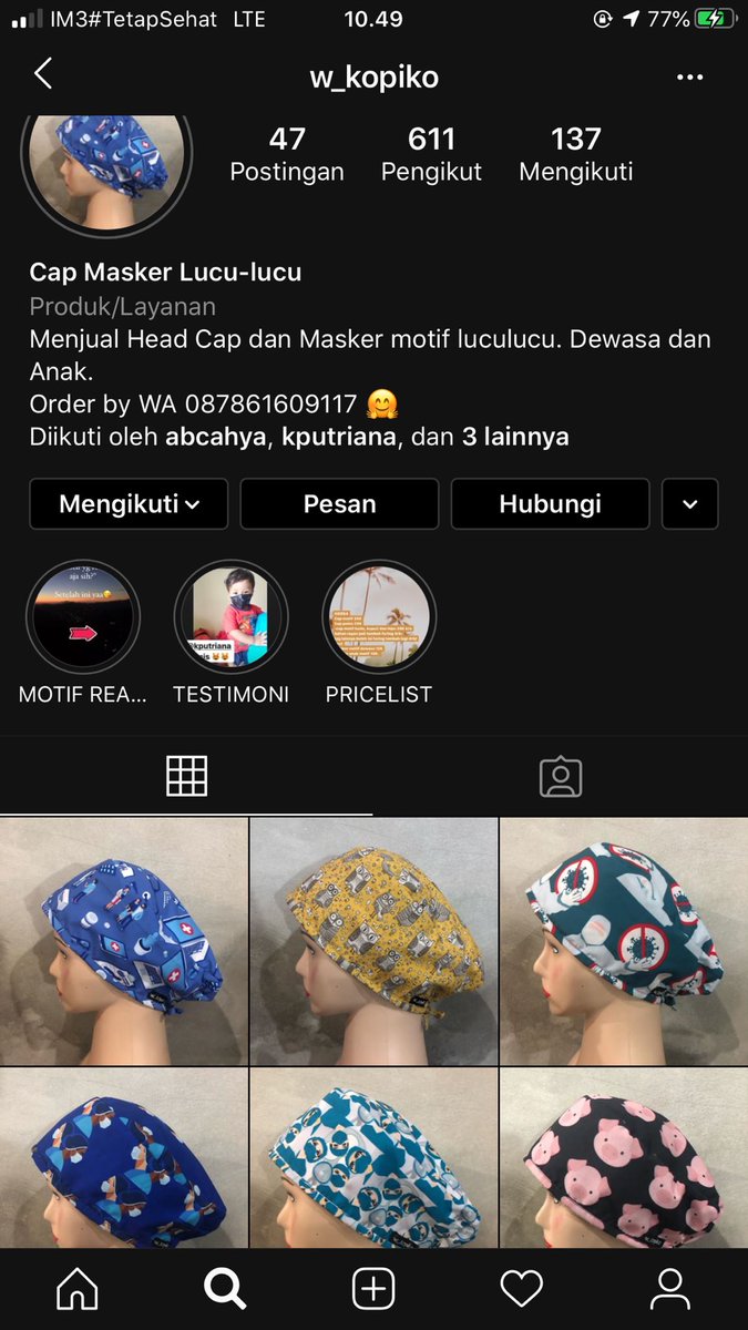 BlegoFireflies's tweet photo. @kismin666oys Mungkin ada yang sebagai tenaga medis dan keluarga sebagai tenaga medis saya jual head cap https://t.co/xYkDCiRYwR