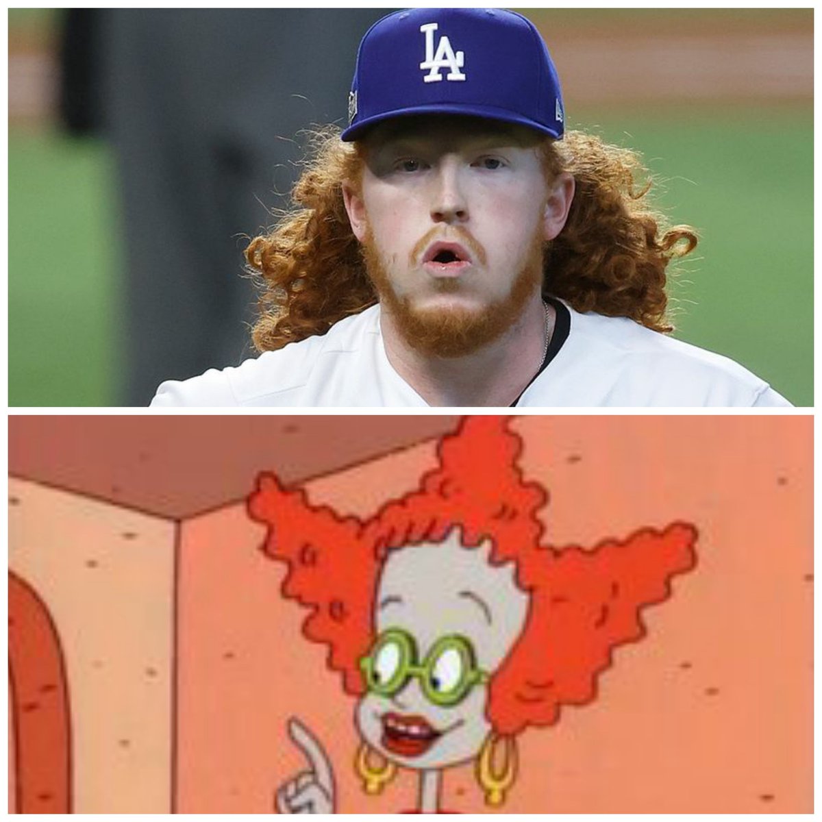 Memes I& #39;ve made of Dustin May since this game began, a thread: