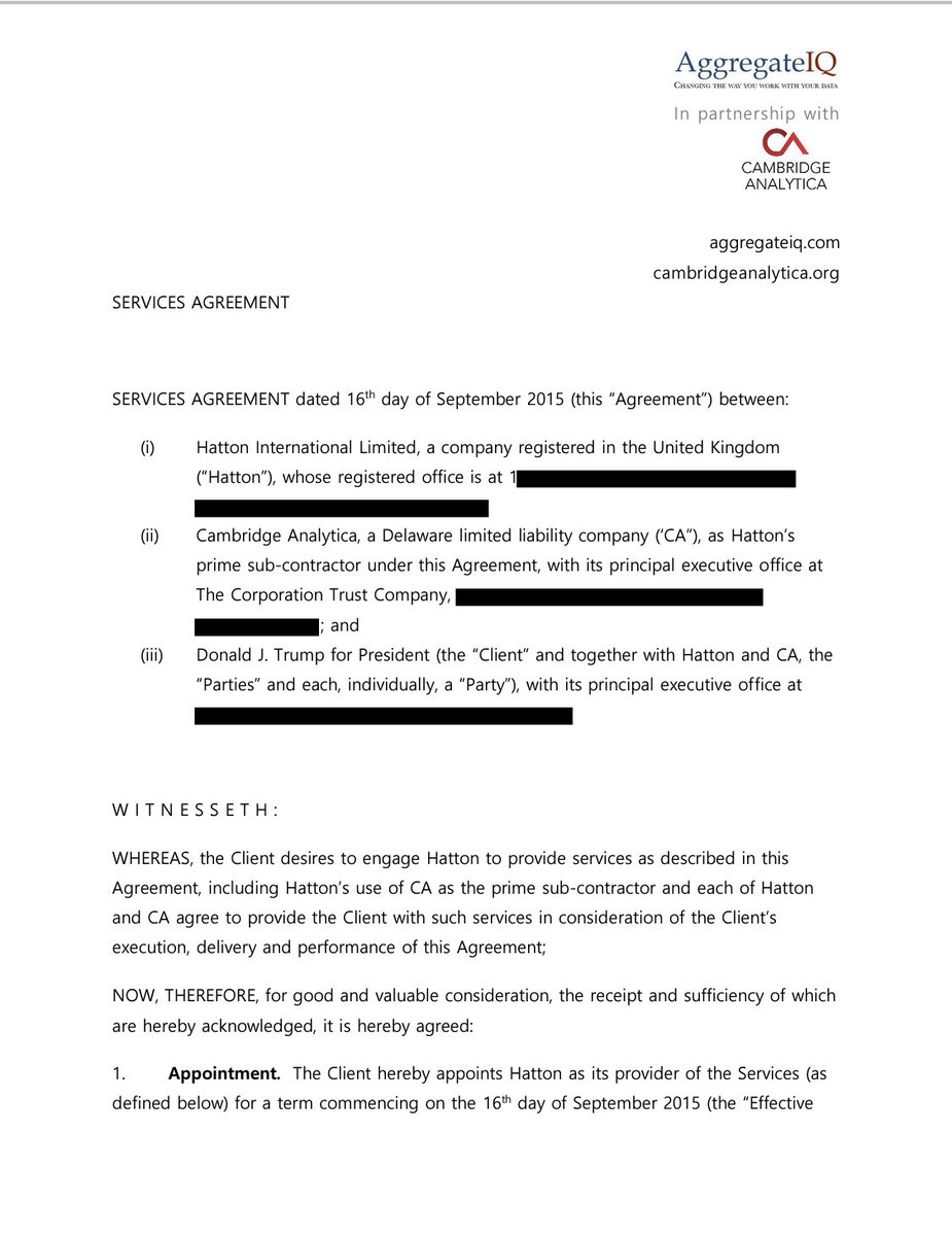 What is this mysterious Hatton International Ltd, CA’s subcontractor for the Trump Campaign, and why are we learning about it 2 weeks before his potential re-election?