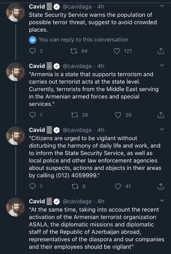 Here is a thread from Cavid Aga that is hinting something suspicious is going on 3/