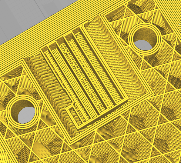 borgey5's tweet photo. anyone else hate it when cura makes some really funky support and you wonder if youve messed up your model? https://t.co/xQkwwD9QRO