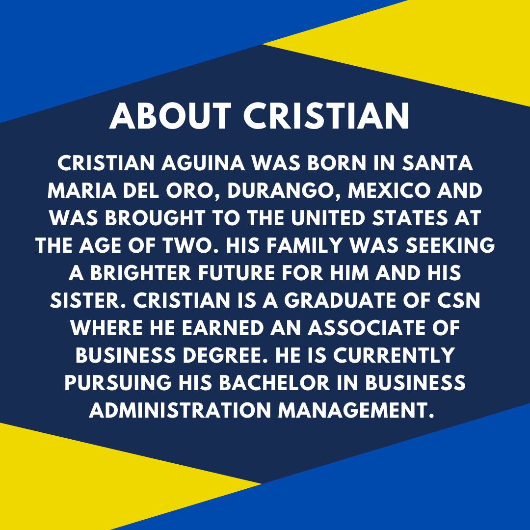 CSN_Recruitment's tweet image. Here at CSN, we have a proud tradition of creating opportunities and changing lives in our community.  Today we&apos;re featuring Cristian Agunia, one of the many #CSNAlumni, who have achieved outstanding success.