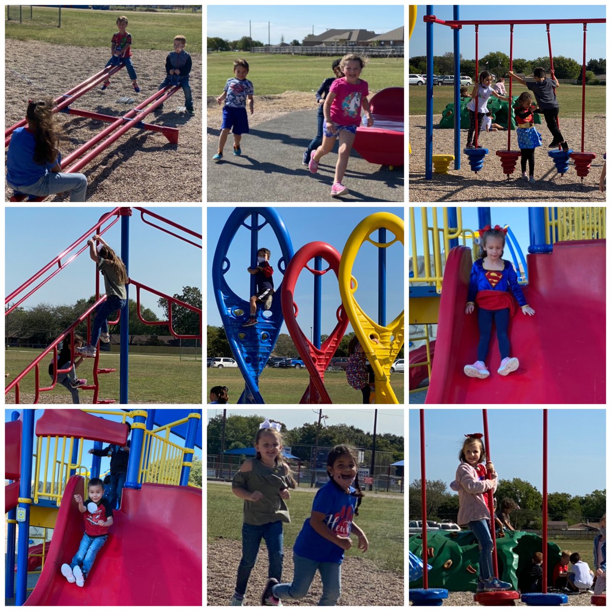HewittElem's tweet photo. Today’s weather was beautiful! Mrs. Britain’s Kindergarten class enjoyed a fun and “cool” recess today! Miss Ruiz’s class enjoyed the beautiful weather by reading outside. https://t.co/sMm9uK3Vo0