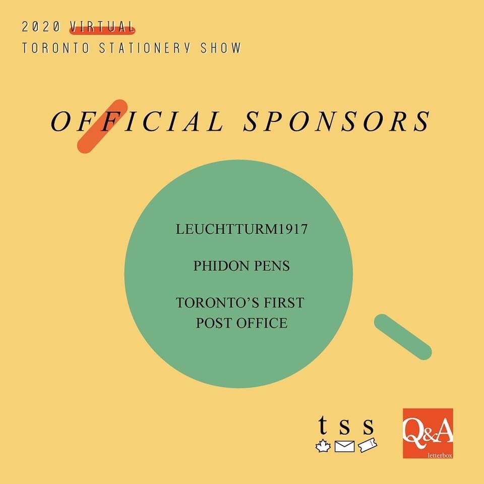 Shop from the most talented bunch of paper pals at the Virtual 2020 Toronto Stationery Show! Everyday from Oct 18-Nov 7, we will feature our Vendors &amp; Sponsors, and their exclusive promos 😊💌✏️ Keep supporting small &amp; local businesses! 🎁 torontostationeryshow.com