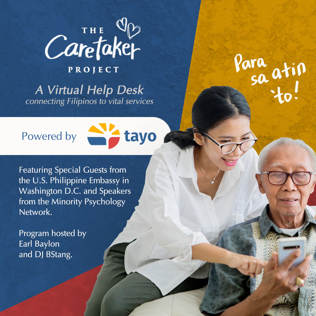tayohelp's tweet photo. Para sa atin 'to! 👥 🇵🇭
[translation: This is for us!]
Tomorrow, join us, along with our partners @philippinesusa @ayalafoundation @MPN_MPN_ pilot launch event for TayoHelp! Featuring raffles and hosted: @earlybgoodeBaylon @DJBSTANG
https://t.co/x1RmOKHLDw
https://t.co/VYcagySVEz https://t.co/JGn1B8ZOdP
