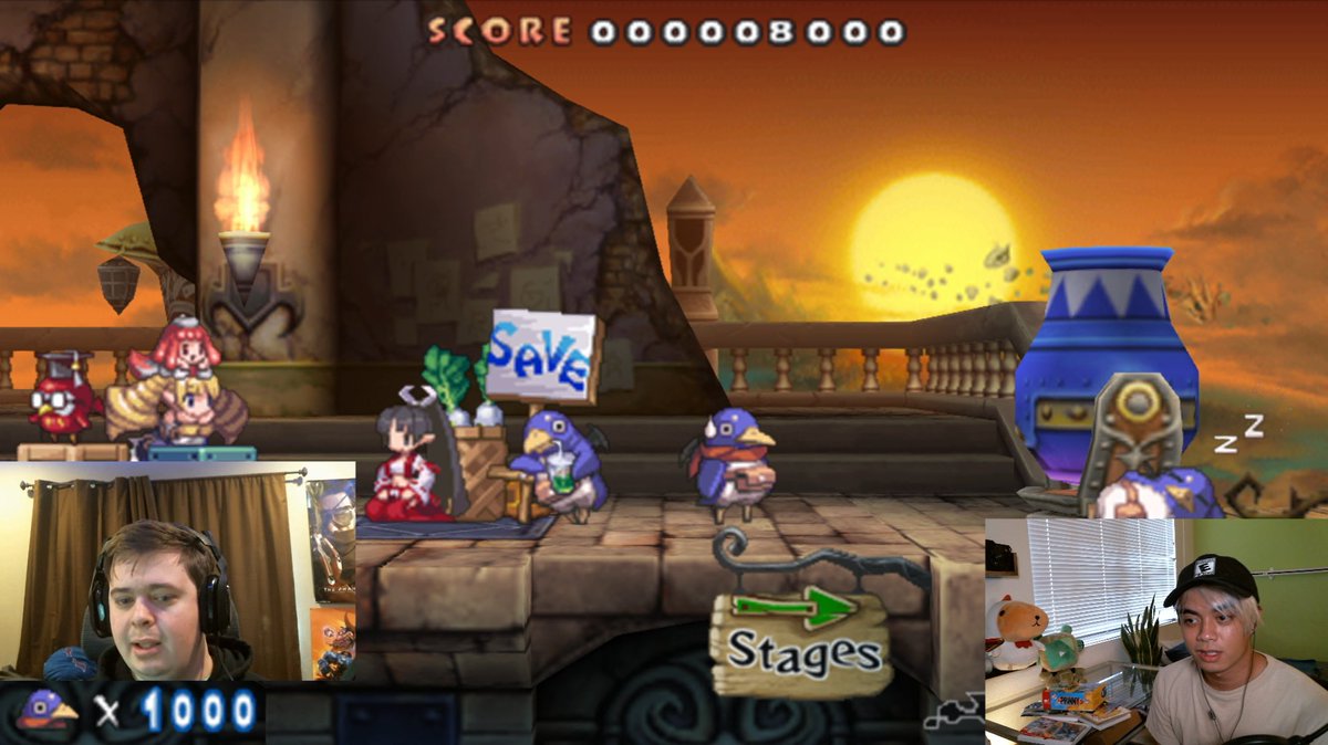 NISAmerica's tweet photo. Sick gameplay, a Limited Edition unboxing, and THREE streamers!? Our Prinny®️ 1•2: Exploded and Reloaded launch stream was certainly one to remember, dood! How many of you watched us live earlier this week? Check out the full broadcast on our Twitch channel! #PrinnyOneTwo https://t.co/ijABbtd09v